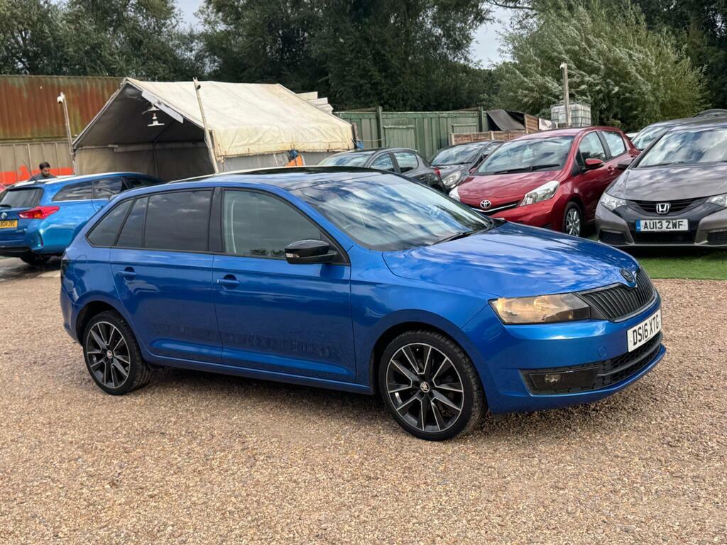 Skoda Rapid Spaceback 1.2 Tsi Se Sport Euro 6 S S Blue #4