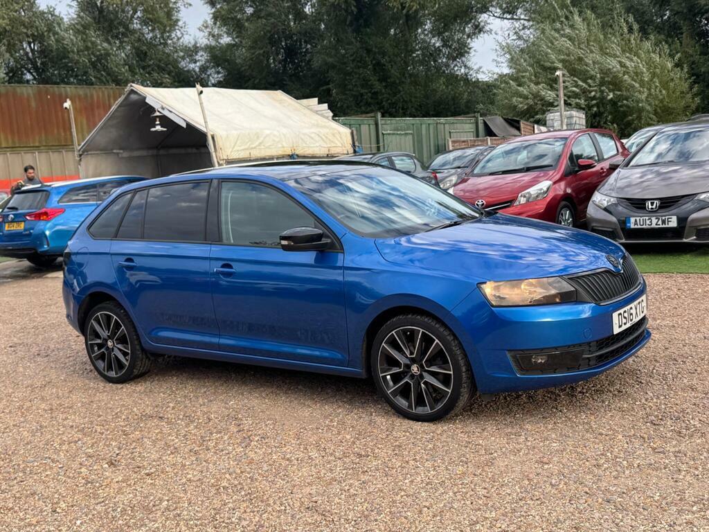 Skoda Rapid Spaceback 1.2 Tsi Se Sport Euro 6 S S Blue #5