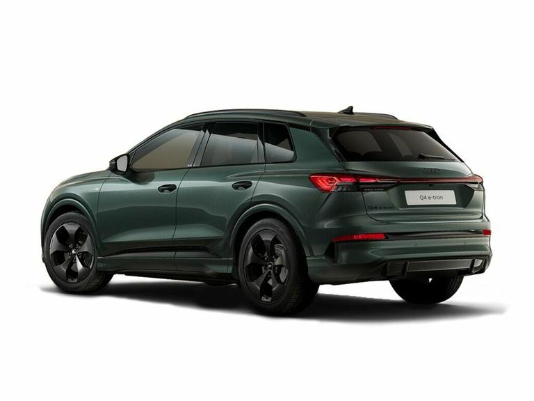 Audi Q4 E Tron 82Kwh Performance Black Edition Green #3