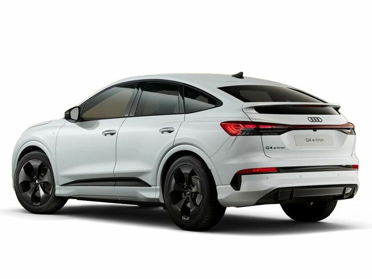 Audi Q4 E Tron 82Kwh Performance Black Edition Sportback White #3