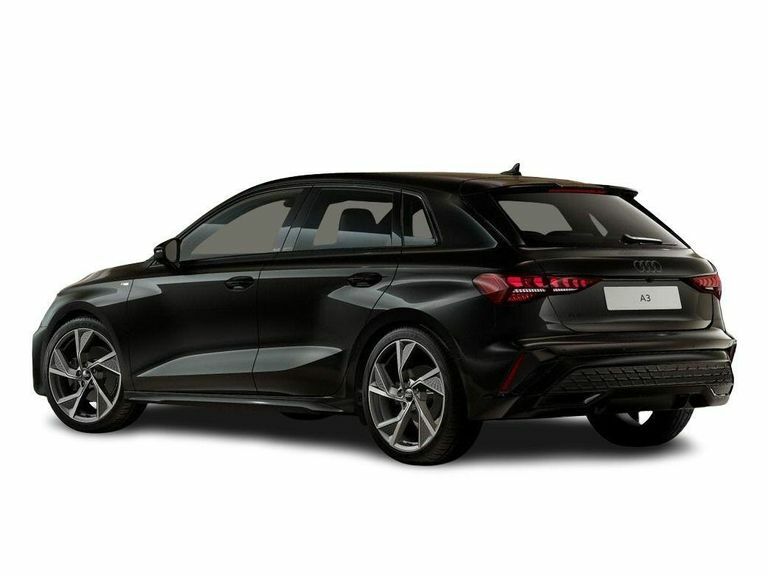 Audi A3 2.0 Tdi Black Edition Sportback S Tronic Euro 6 S Black #3