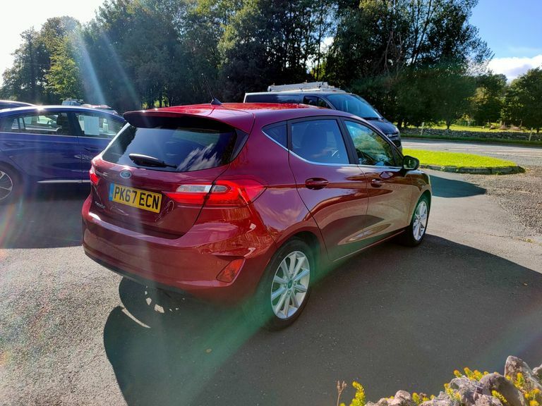 Ford Fiesta 1.0 Ecoboost Titanium Red #4