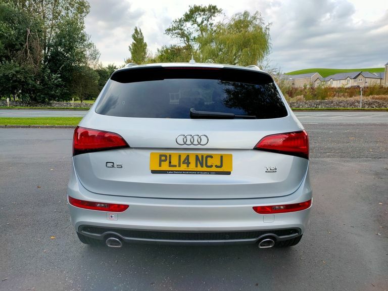 Audi Q5 2.0 Tdi S Line Plus Suv Quattro White #7