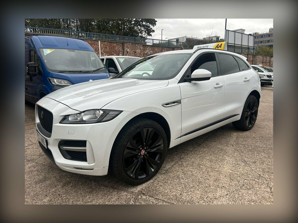 Jaguar F-Pace 2.0 D180 R-sport Awd Euro 6 Ss White #2