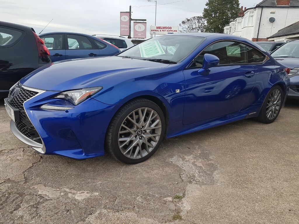 Lexus RC 300H 2.5 F-sport Cvt Blue