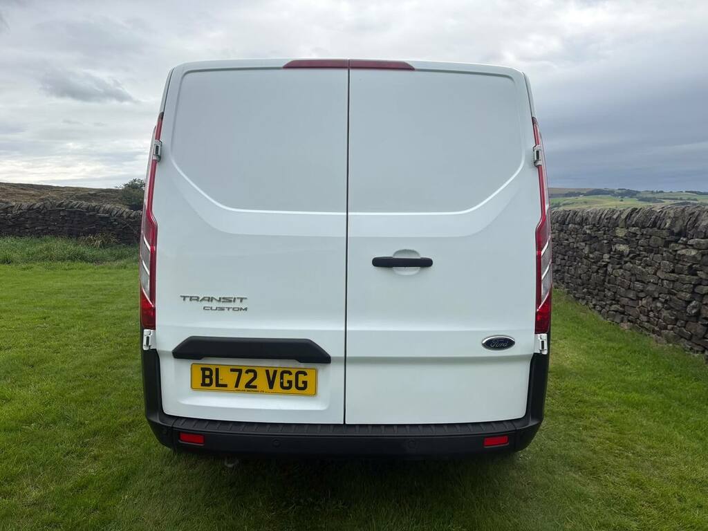 Ford Transit Custom 2.0 Ecoblue 130Ps Low Roof Dcab Leader Van BL72VGG White #4