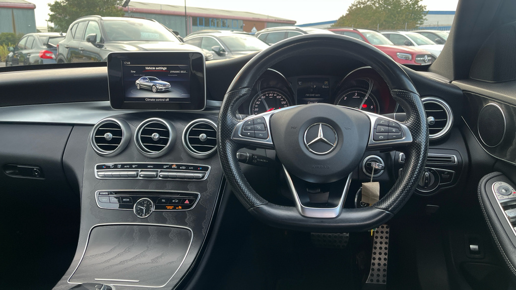 Mercedes-Benz C Class 2.1 C220d Amg Line G-tronic Euro 6 Ss Black #5