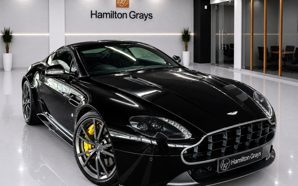 Aston Martin Vantage Petrol Black