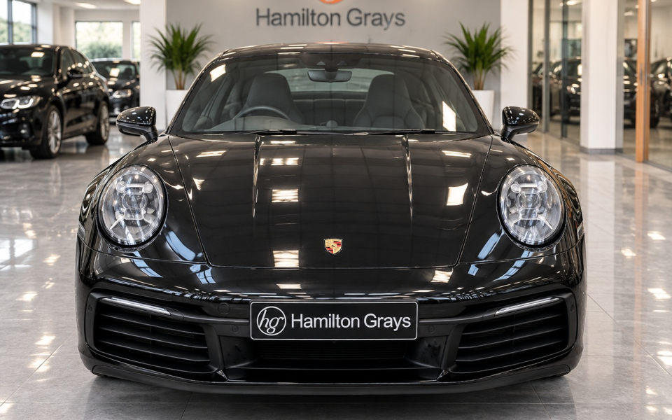 Porsche 911 Petrol Black #4