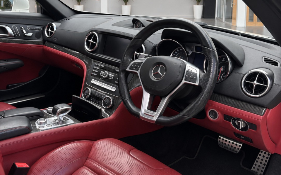Mercedes-Benz SL Class Petrol White #3