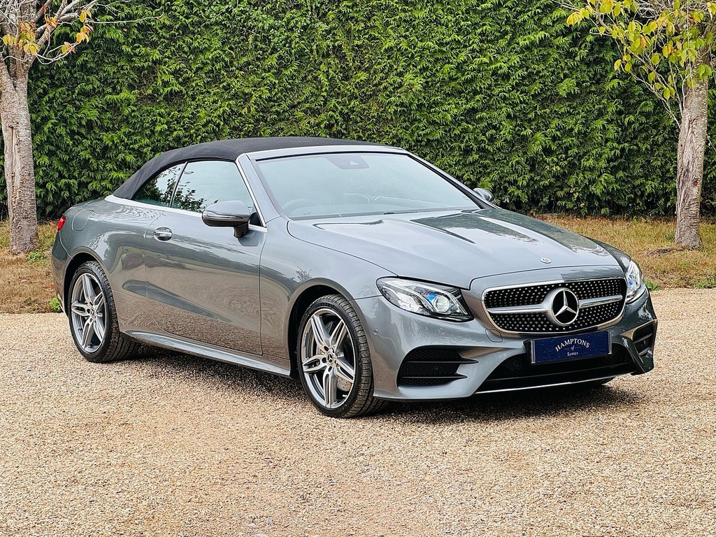 Mercedes-Benz E Class 3.0 E450 V6 Gpf Amg Line Premium Plus Cabriolet Grey