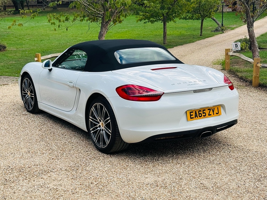 Porsche Boxster 981 Convertible 2.7 White #5