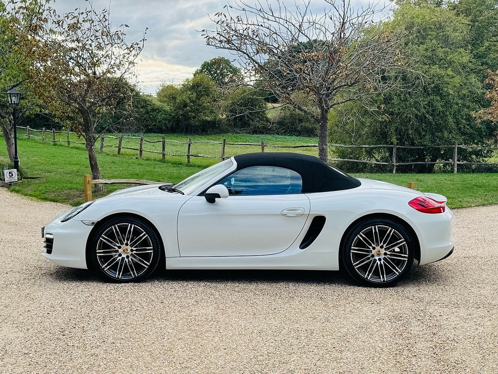 Porsche Boxster 981 Convertible 2.7 White #4