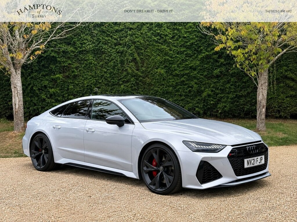 Audi RS7 4.0 Tfsi V8 Carbon Black Sportback Tipt Silver