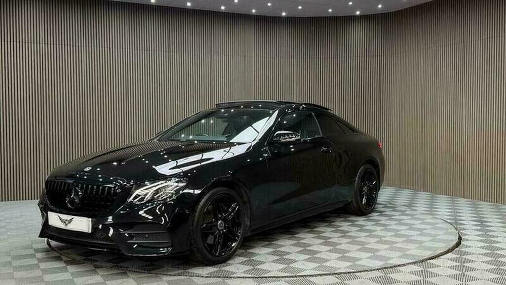 Mercedes-Benz E Class Coupe 2.0 E220d Amg Line Premium G-tronic Euro YB18YSE Black #6