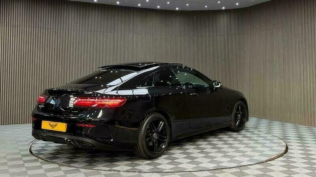 Mercedes-Benz E Class Coupe 2.0 E220d Amg Line Premium G-tronic Euro YB18YSE Black #5