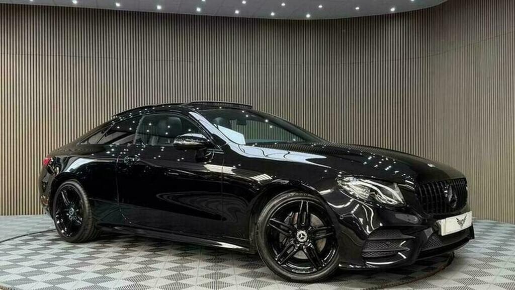 Mercedes-Benz E Class Coupe 2.0 E220d Amg Line Premium G-tronic Euro YB18YSE Black