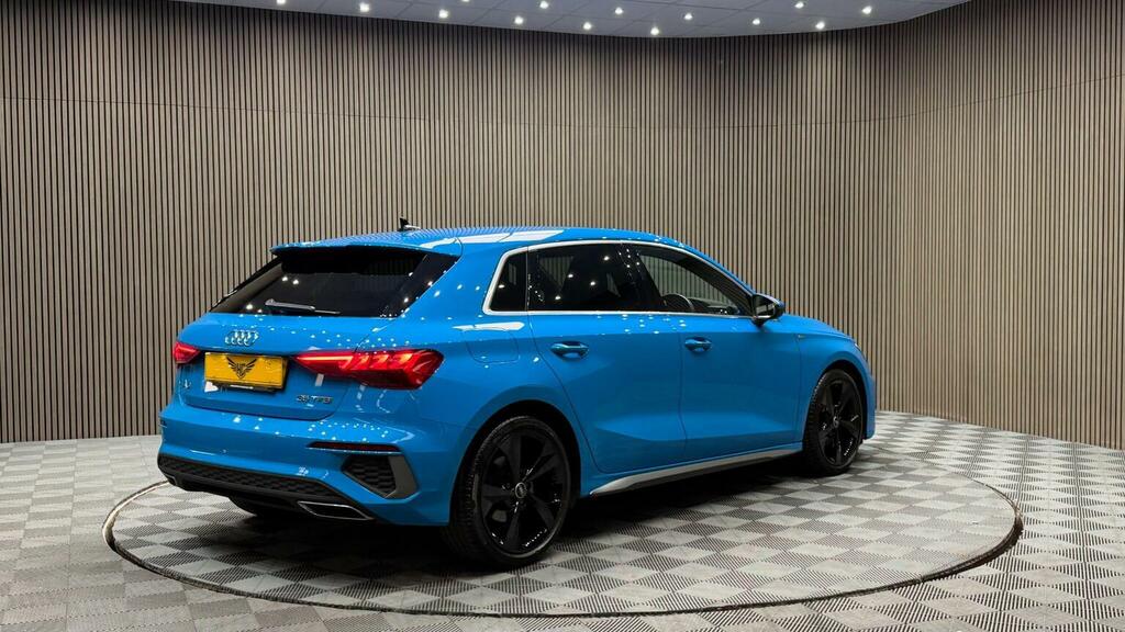 Audi A3 1.5 Tfsi 35 S Line Sportback S Tronic Euro 6 Ss Blue #5