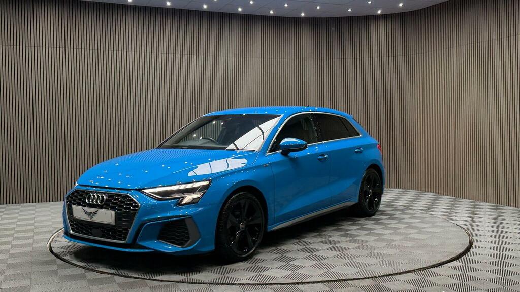 Audi A3 1.5 Tfsi 35 S Line Sportback S Tronic Euro 6 Ss Blue #6