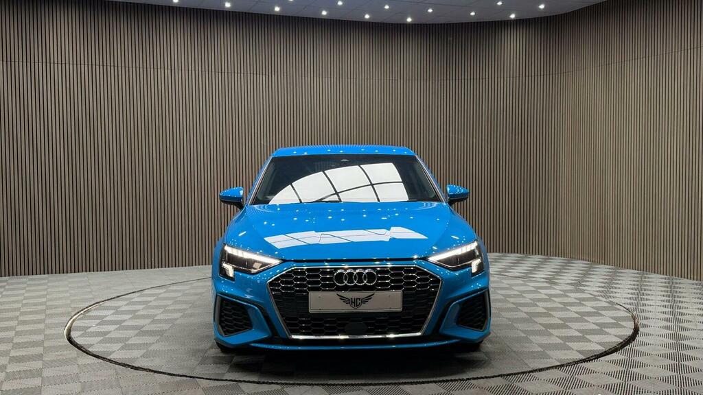 Audi A3 1.5 Tfsi 35 S Line Sportback S Tronic Euro 6 Ss Blue #4