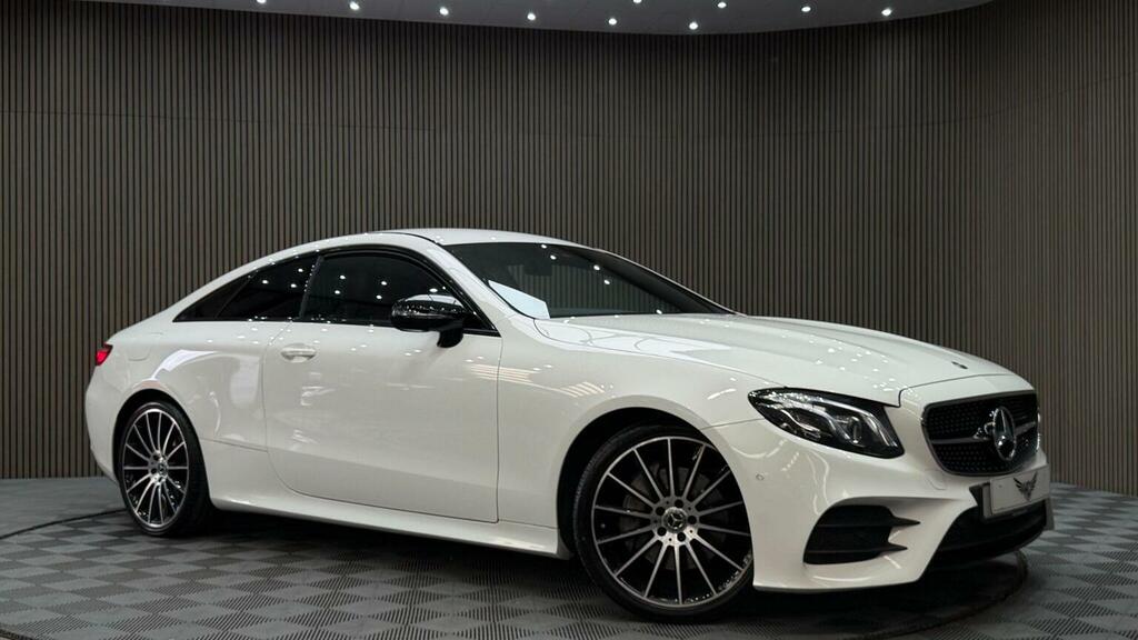 Mercedes-Benz E Class 2.0 E220d Amg Line G-tronic Euro 6 Ss White