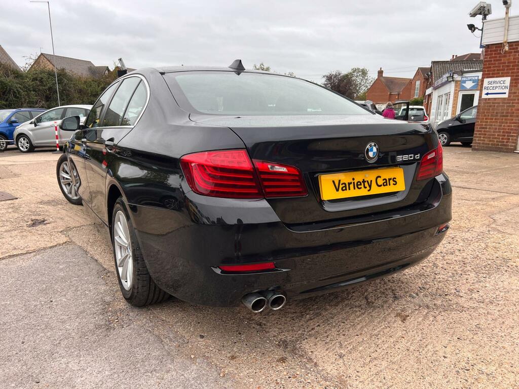 BMW 5 Series 520D Se Black #5
