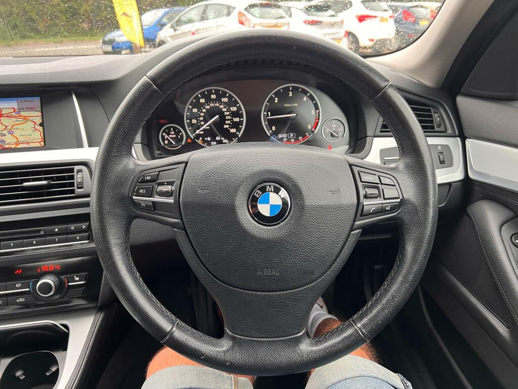 BMW 5 Series 2.0 520D M Sport Black #24