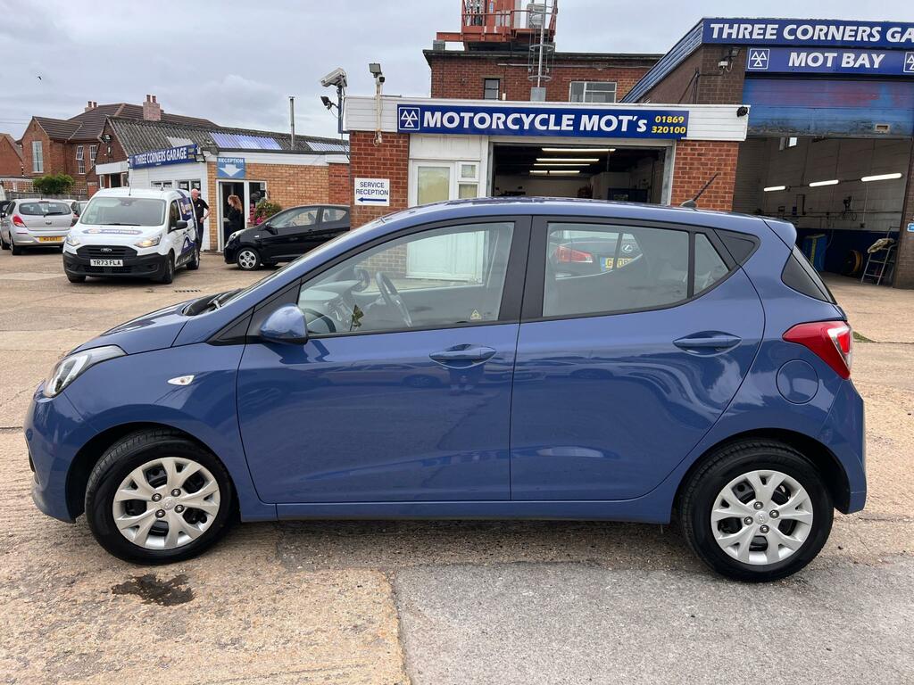 Hyundai I10 Se Blue #4