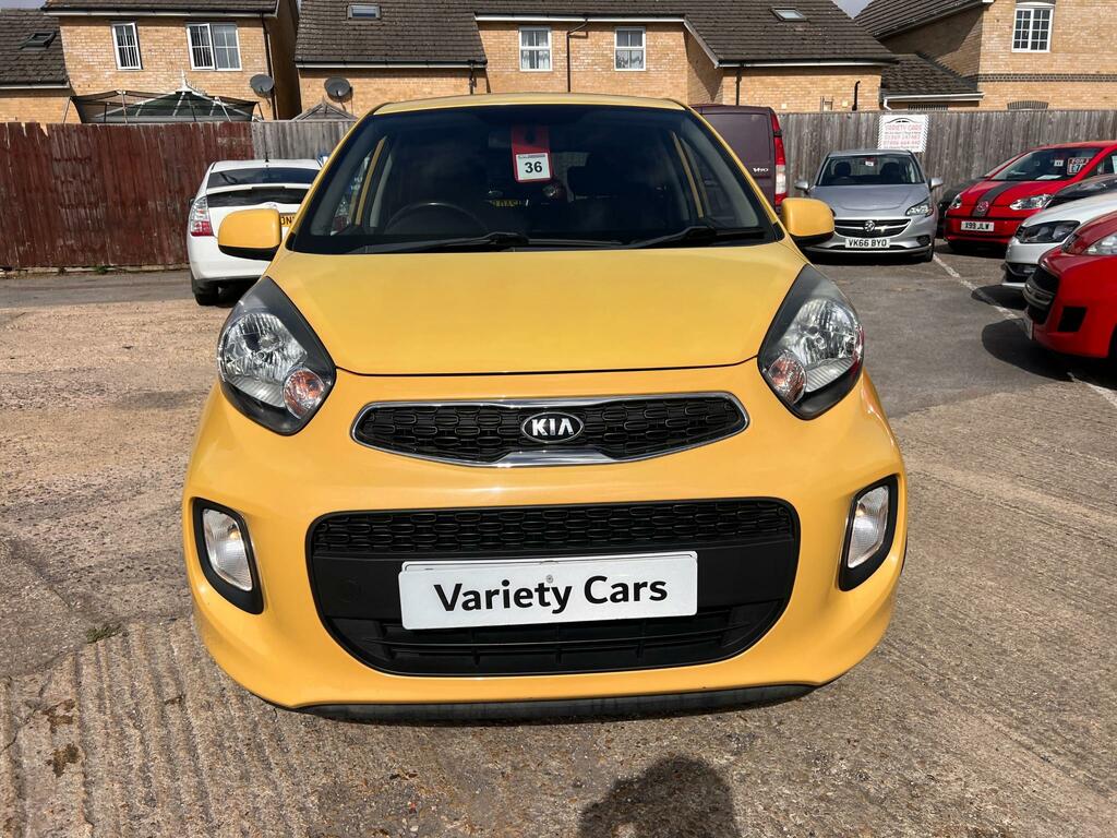 Kia Picanto Se Auto Yellow #2