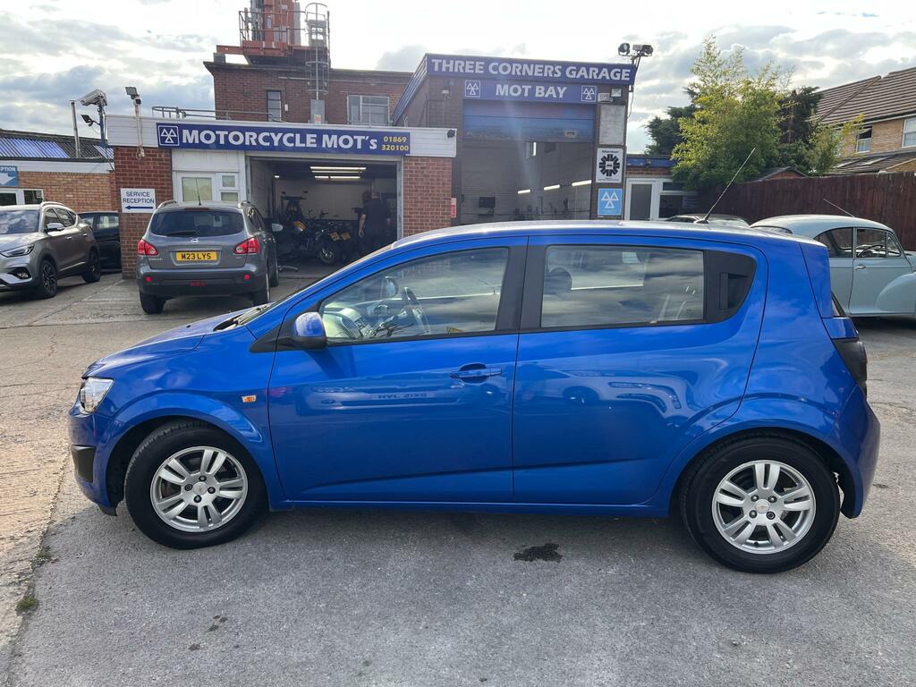 Chevrolet Aveo Lt Blue #4