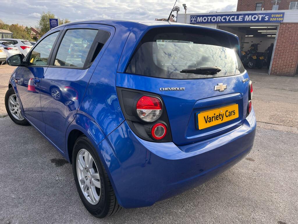 Chevrolet Aveo Lt Blue #5