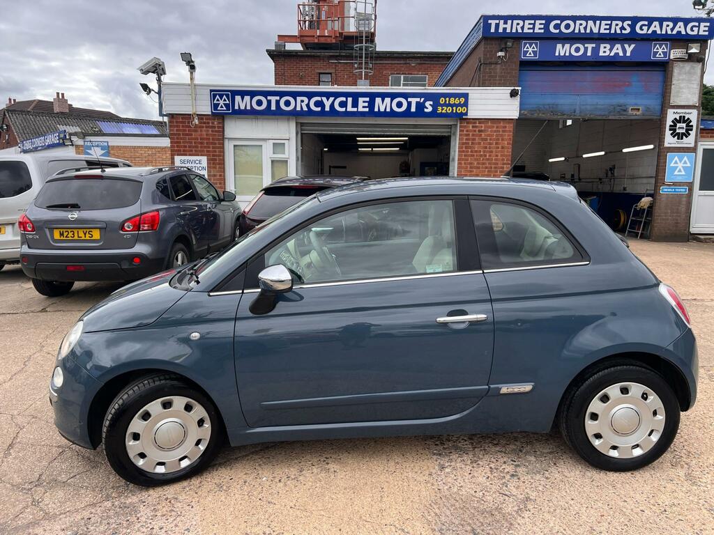 Fiat 500 Pop Blue #4