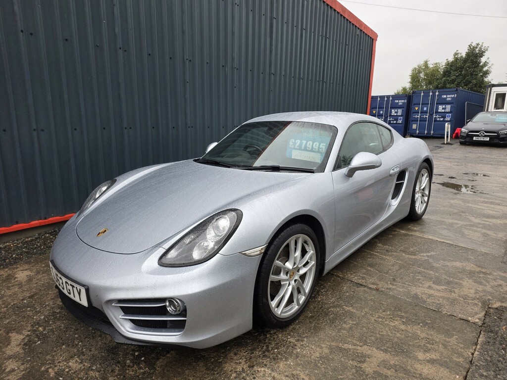 Porsche Cayman 2.7 981 Euro 5 Ss White #1