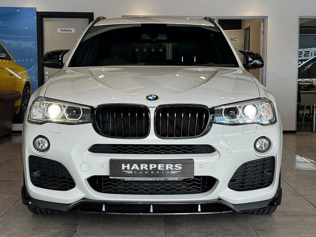 BMW X3 35D M Sport Suv 3.0 White #2