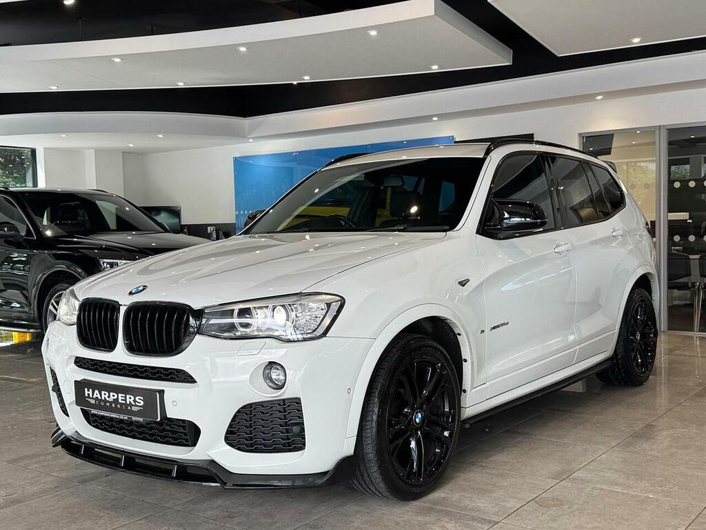 BMW X3 35D M Sport Suv 3.0 White #6