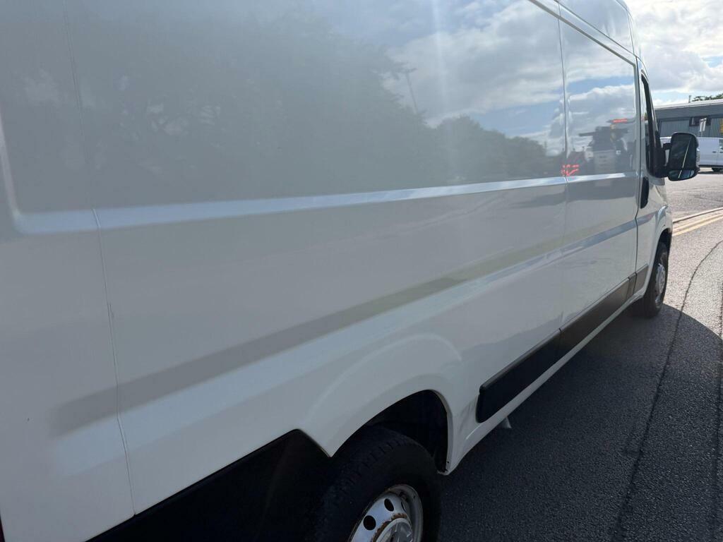 Peugeot Boxer Blue Hdi 435 L4 H2 Professional Panel Van White #10