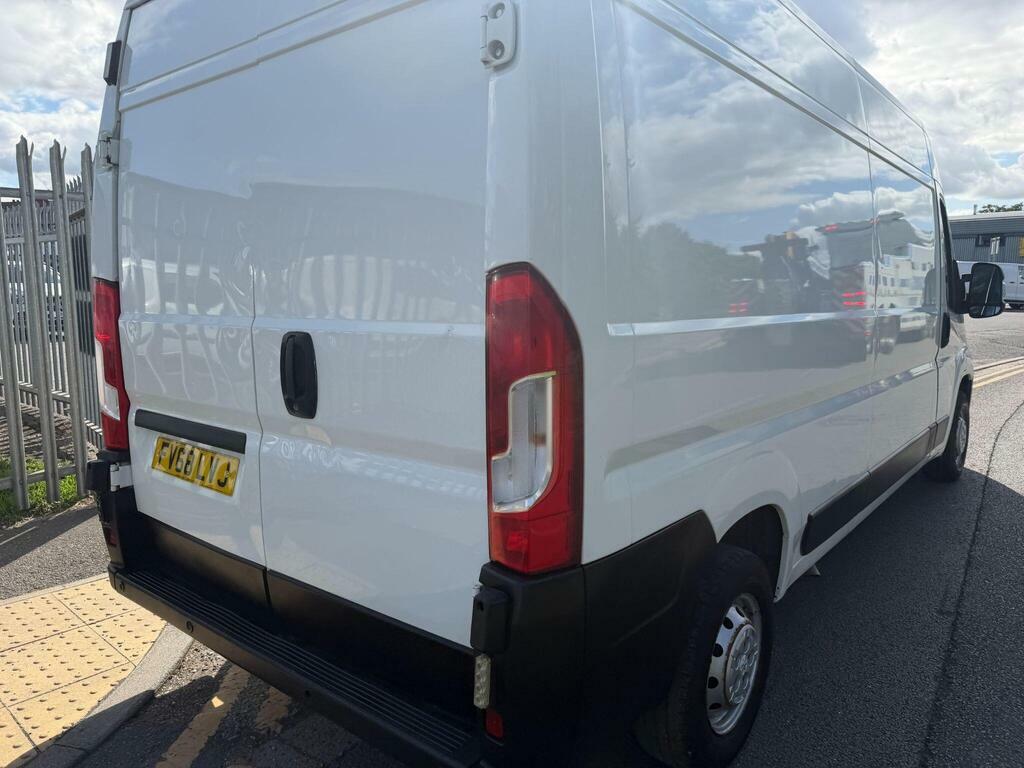 Peugeot Boxer Blue Hdi 435 L4 H2 Professional Panel Van White #9
