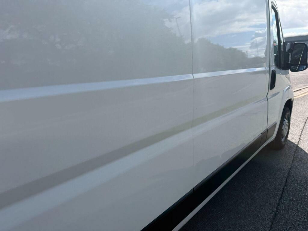 Peugeot Boxer Blue Hdi 435 L4 H2 Professional Panel Van White #12