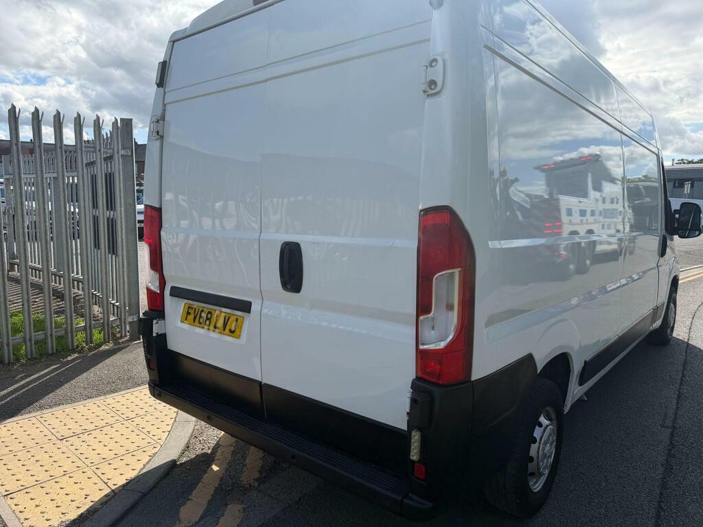 Peugeot Boxer Blue Hdi 435 L4 H2 Professional Panel Van White #8