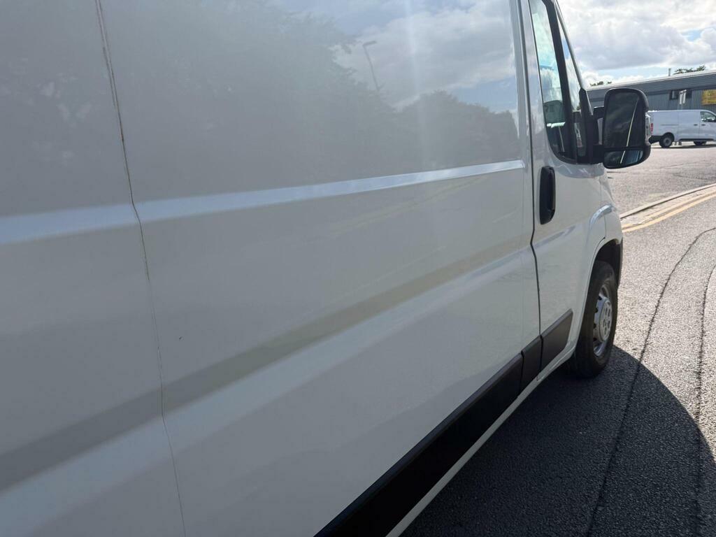 Peugeot Boxer Blue Hdi 435 L4 H2 Professional Panel Van White #13