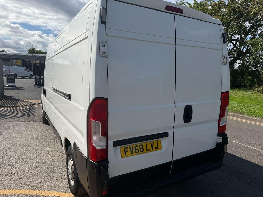 Peugeot Boxer Blue Hdi 435 L4 H2 Professional Panel Van White #7