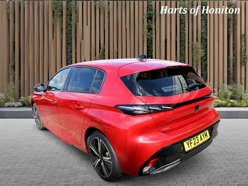 Peugeot 308 1.5 Bluehdi Gt Eat8 Red #3