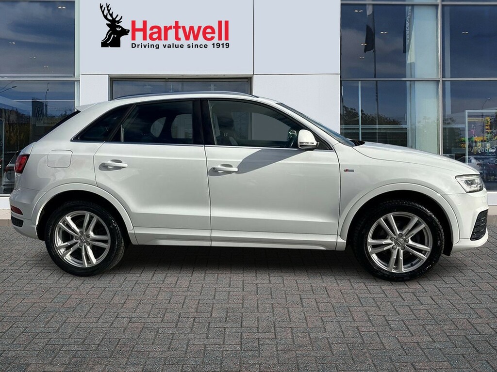 Audi Q3 2.0 Tdi S Line Suv Euro 6 Ss White #2