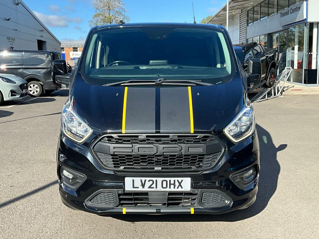 Ford Transit Custom 2.0 320 Ecoblue Sport Crew Van Double Cab Dies Black #5