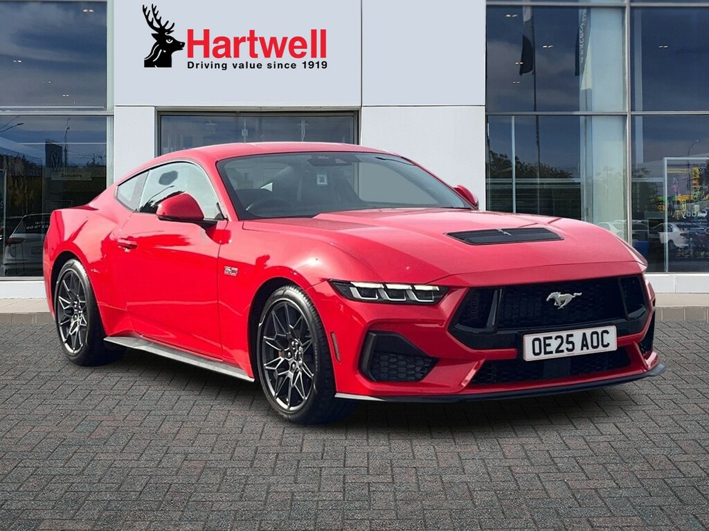 Ford Mustang 5.0 V8 Gt Coupe Selshift Euro 6 446 Ps Red