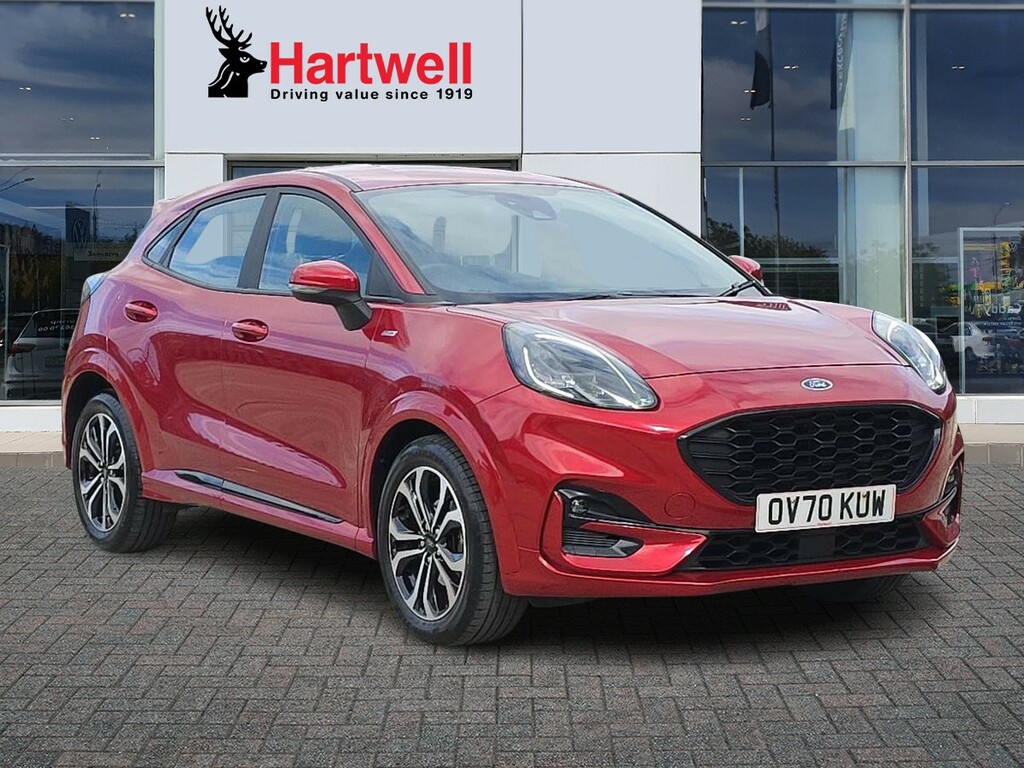 Ford Puma 1.0T Ecoboost Mhev St-line Suv E Red