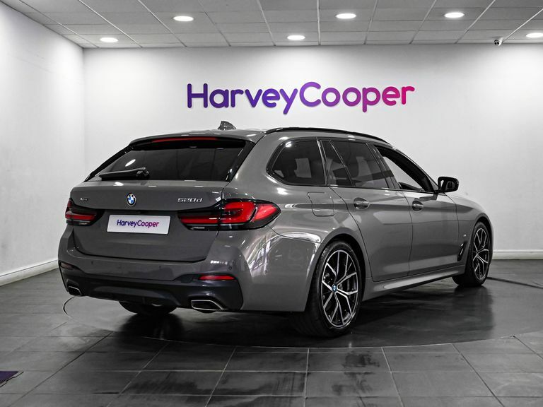 BMW 5 Series 520D Xdrive Mht M Sport Step Touring Grey #4