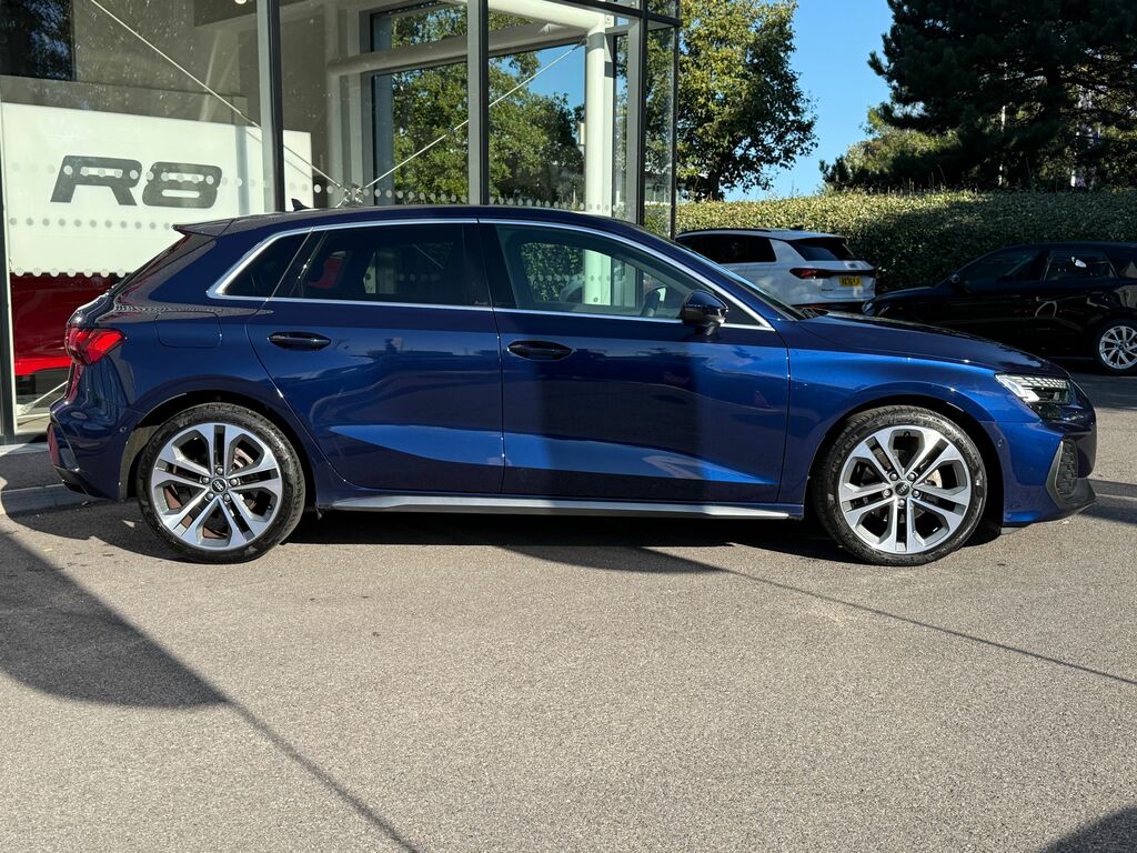 Audi A3 S Line Blue