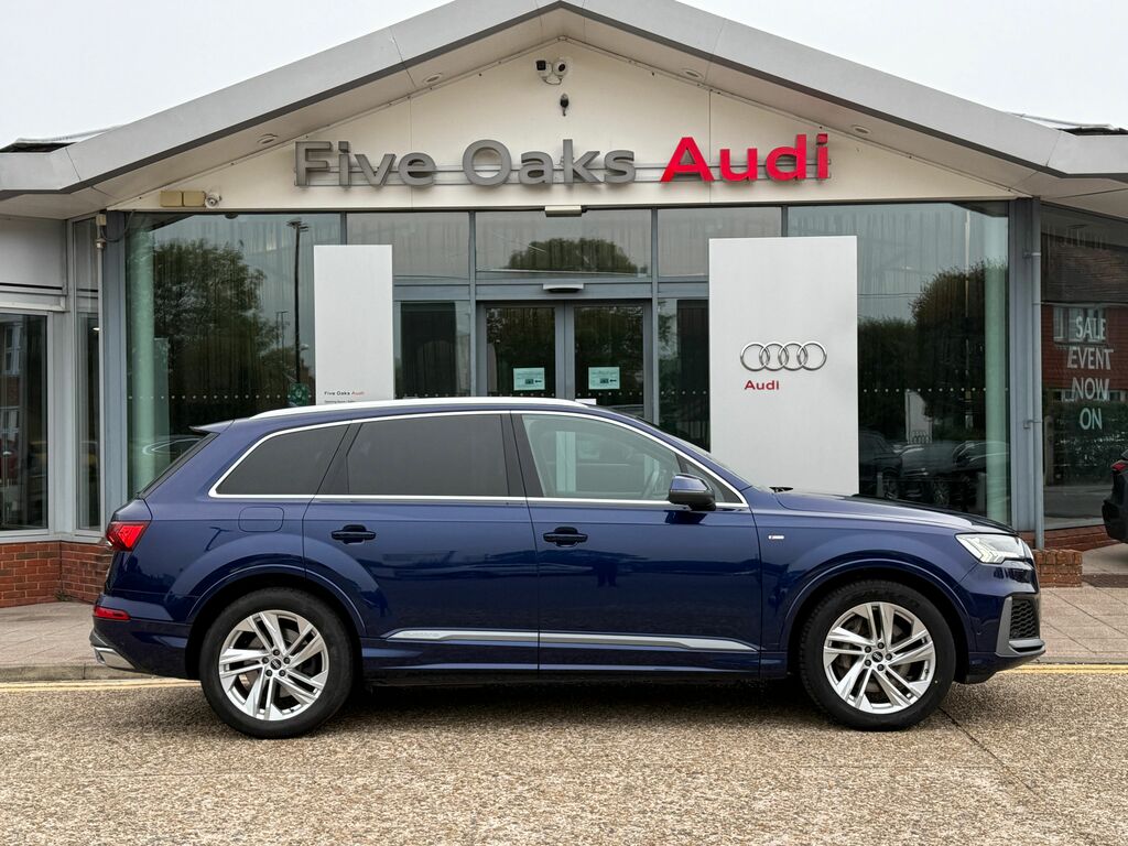 Audi Q7 S Line Blue #2