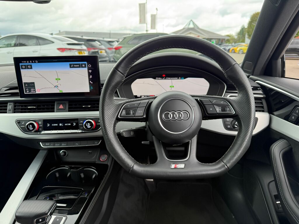 Audi A4 S4 Black #6